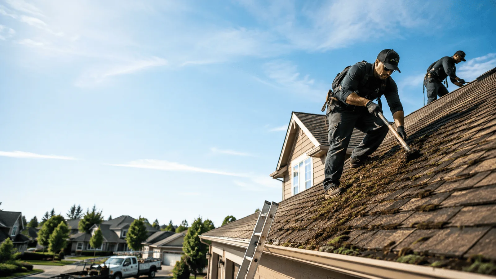 Roof Moss Removal in Leo, IN near me